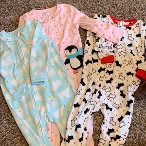 Carters footie pajamas